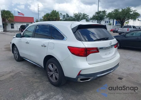 2020 Acura Mdx Standard from USA, damaged, VIN 5J8YD3H37LL001819
